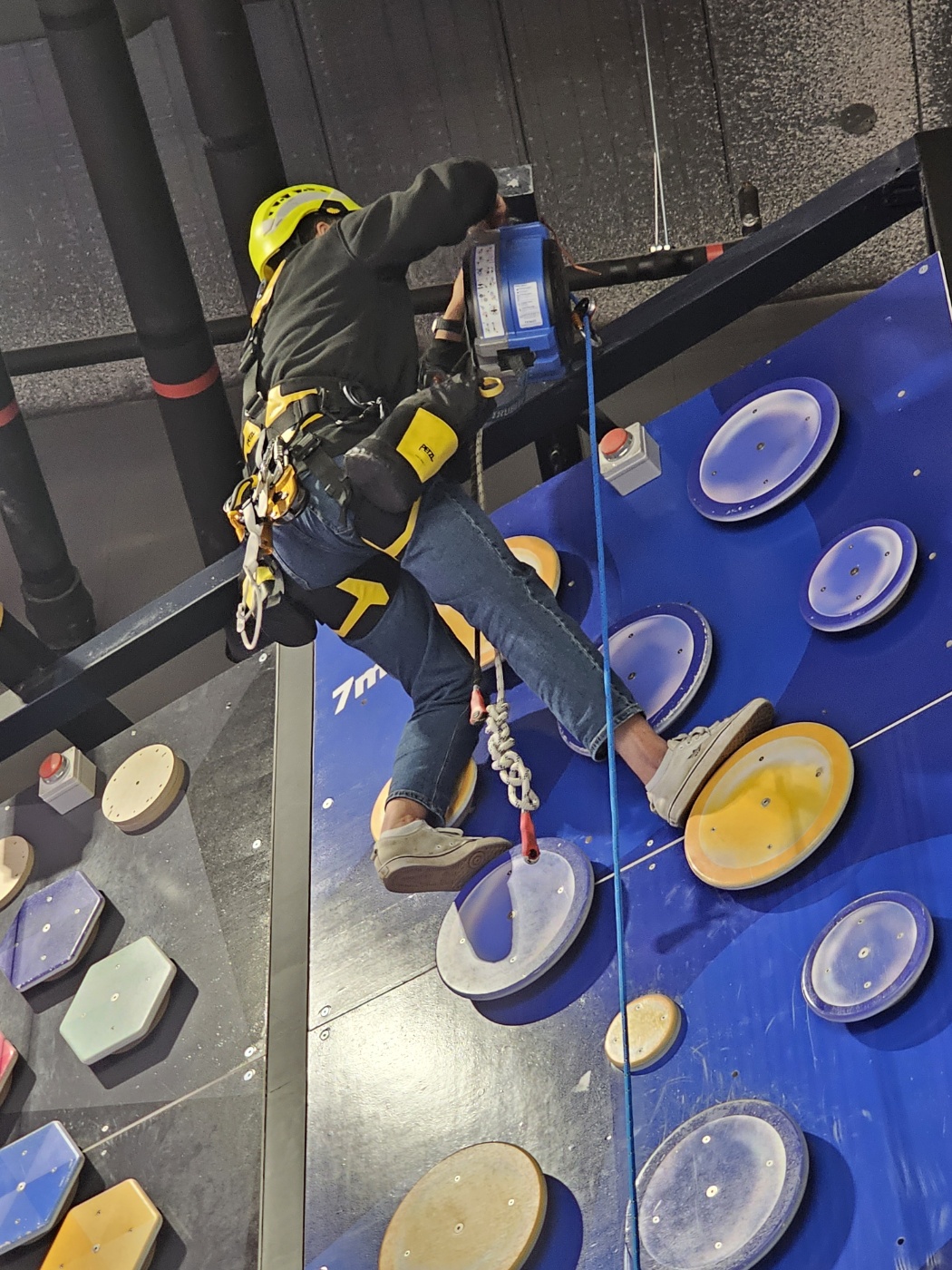 모험시설 점검요원 교육 현장